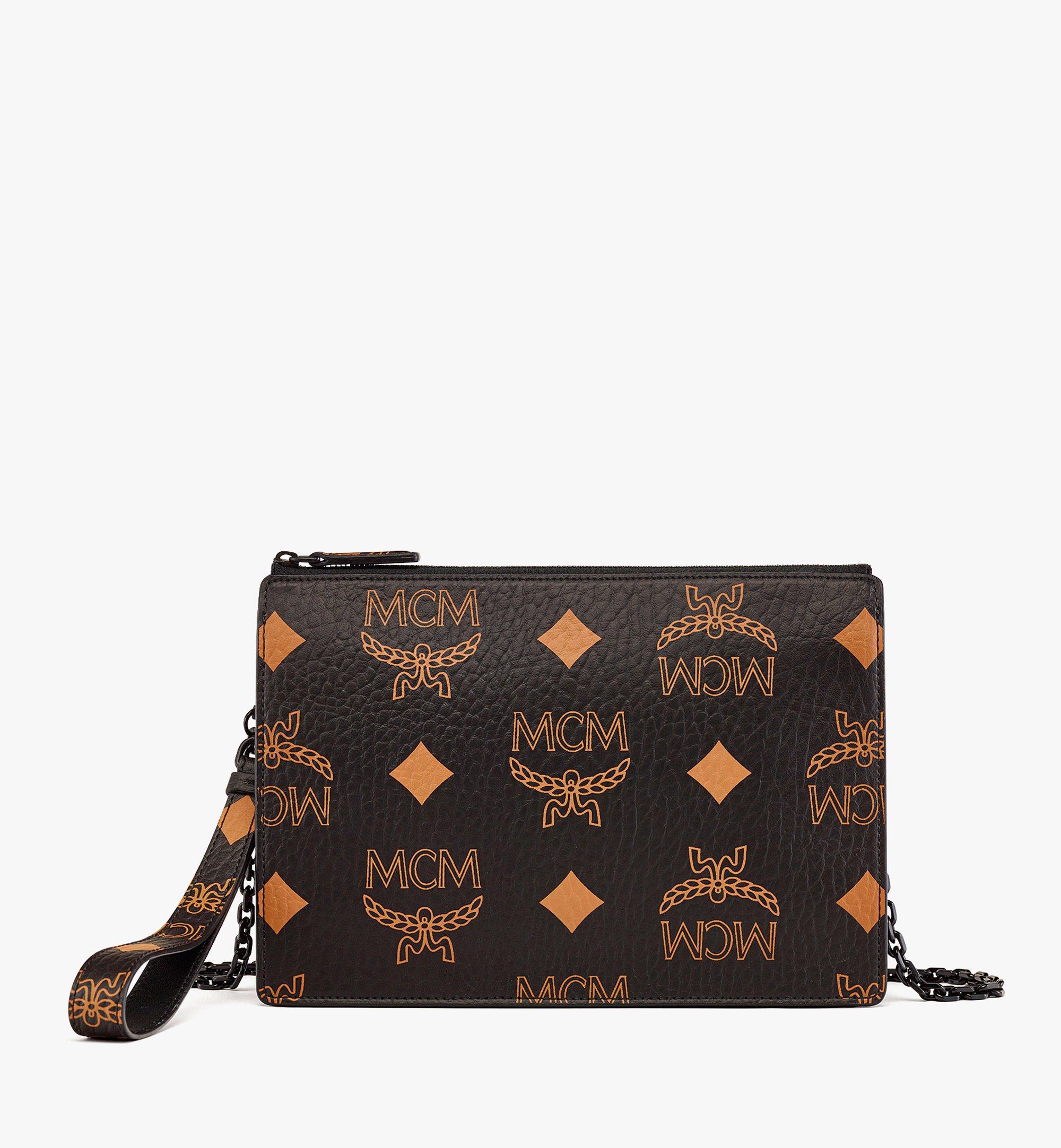 Mcm black wallet online on chain